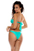 Luli Fama Luli Chic Luxe Stitch Free Form Bandeau Top